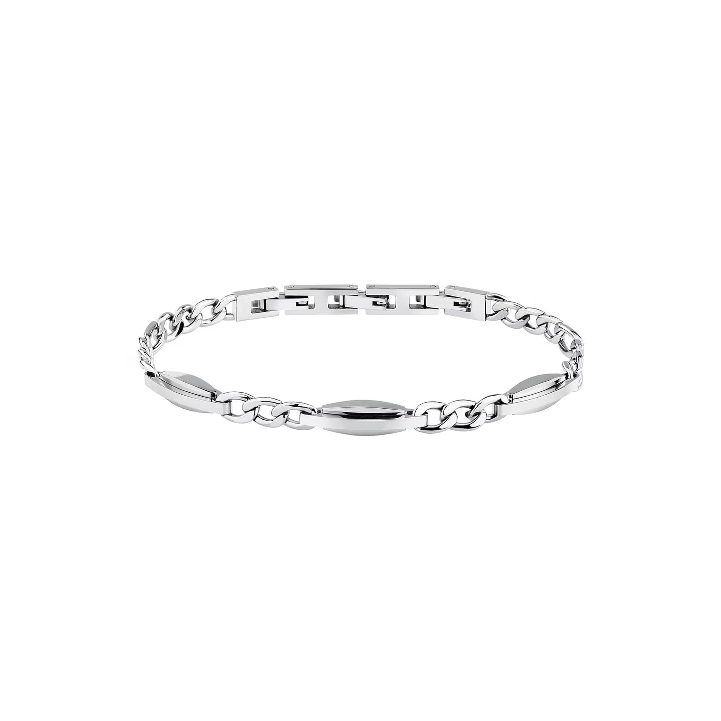 Bracciale Uomo Trussardi T-Steel TJAXV39 – Acciaio Silver - Trussardi