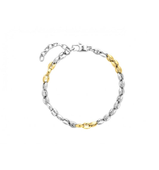 Bracciale Uomo Cesare Paciotti Bicolore 4UBR8530 - Arena Gioielli - cesare paciotti