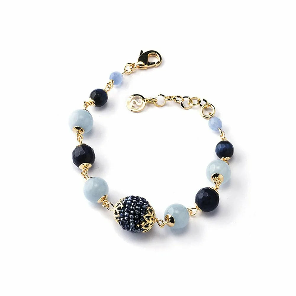 Bracciale donna in ottone Sovrani Crystal Magique J5173 - Arena Gioielli 