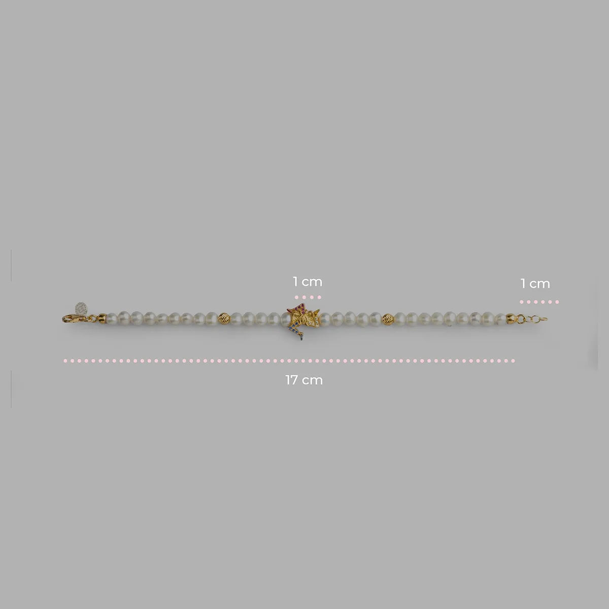 Bracciale donna in argento Isola Bella Perla Trinacria Lapilli 20001402 - Arena Gioielli 