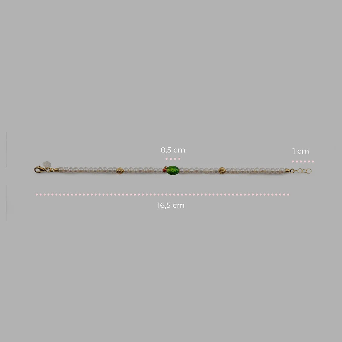 Bracciale donna in argento Isola Bella Perla Pala di Fico 20001396 - Arena Gioielli 
