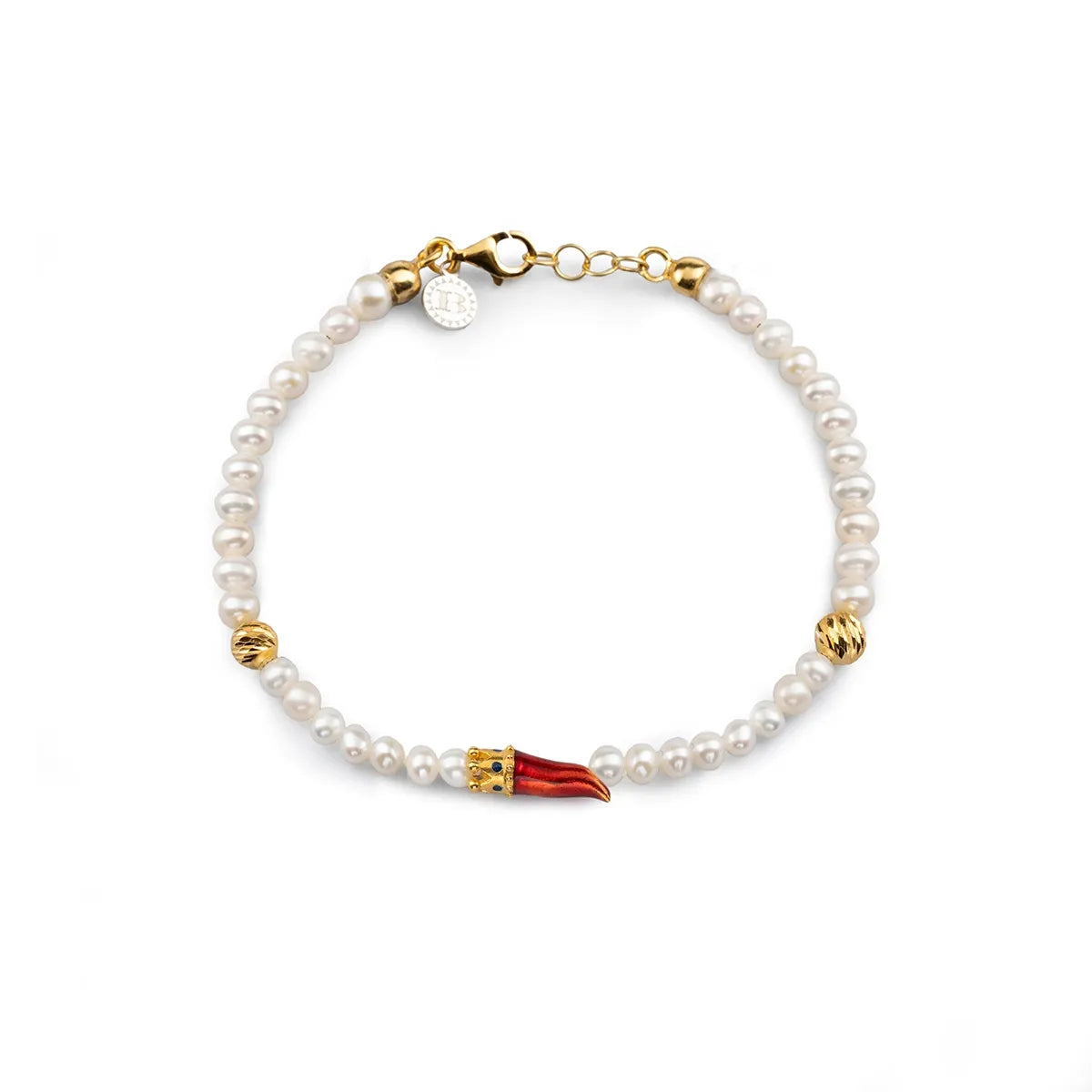 Bracciale donna in argento Isola Bella Perla Corno 20001400 - Arena Gioielli 