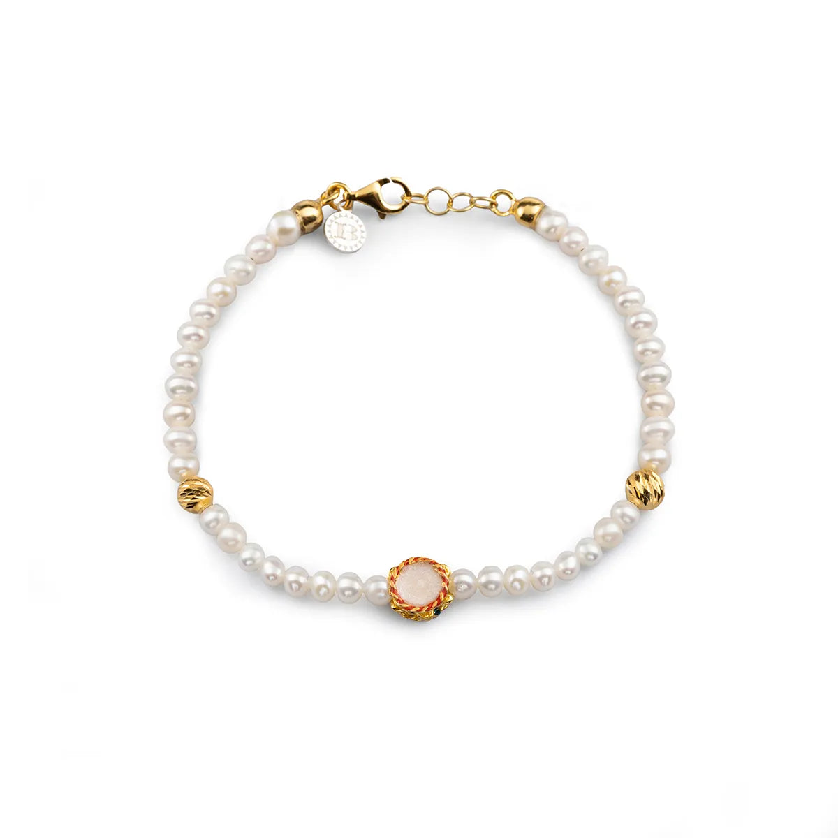 Bracciale donna in argento Isola Bella Perla Tamburello 20001398 - Arena Gioielli 