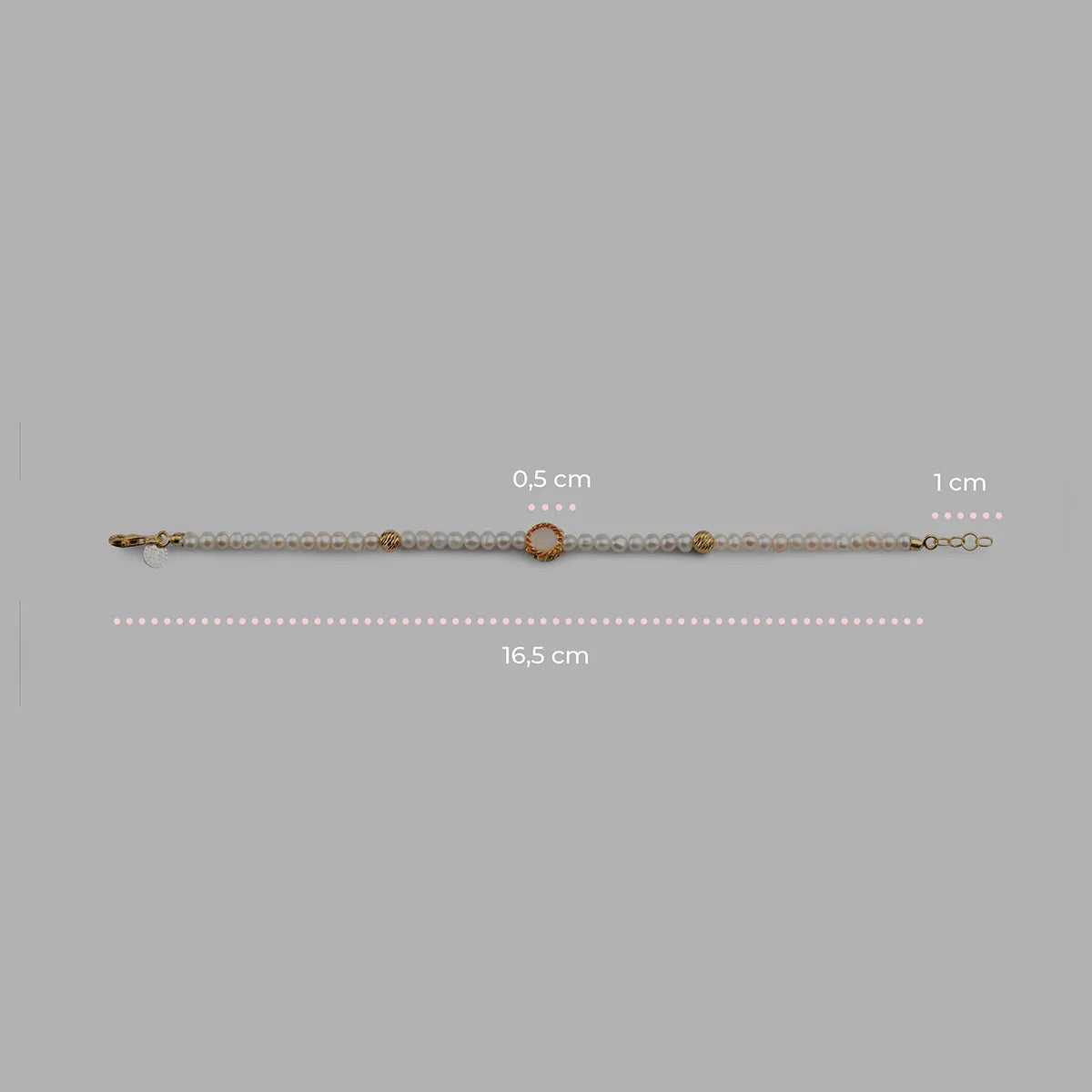 Bracciale donna in argento Isola Bella Perla Tamburello 20001398 - Arena Gioielli 