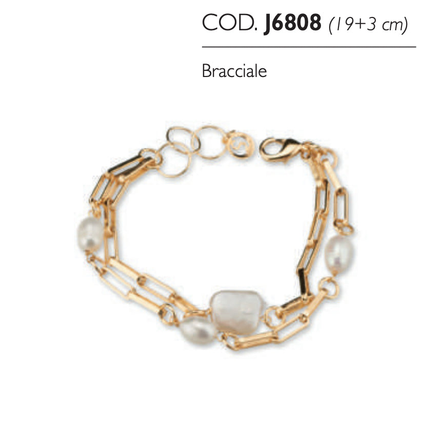 Bracciale donna in ottone Sovrani Crystal Magique J6808 - Arena Gioielli 