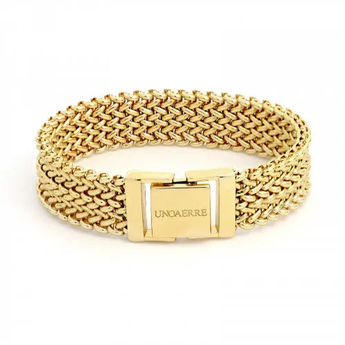 Bracciale donna in bronzo dorato UnoAerre 000EXB4862000 1981 - Arena Gioielli 