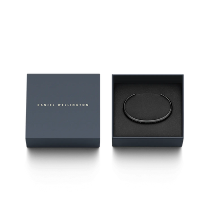 Bracciale rigido nero Classic Daniel Wellington DW00400382 - Arena Gioielli