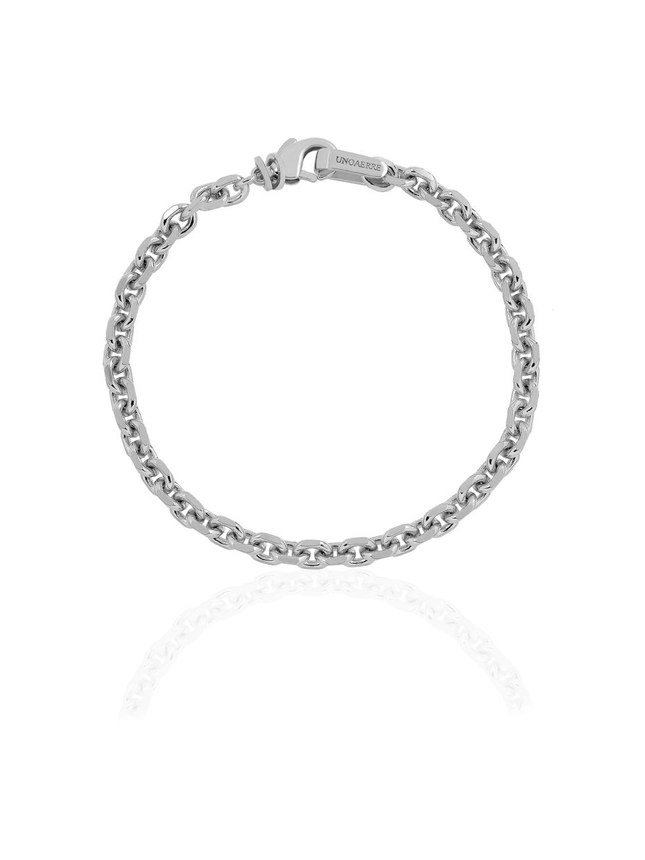 Bracciale Uomo Unoaerre 000EXB5144000 – Catena Ovale Argento - Arena Gioielli  - Unoaerre