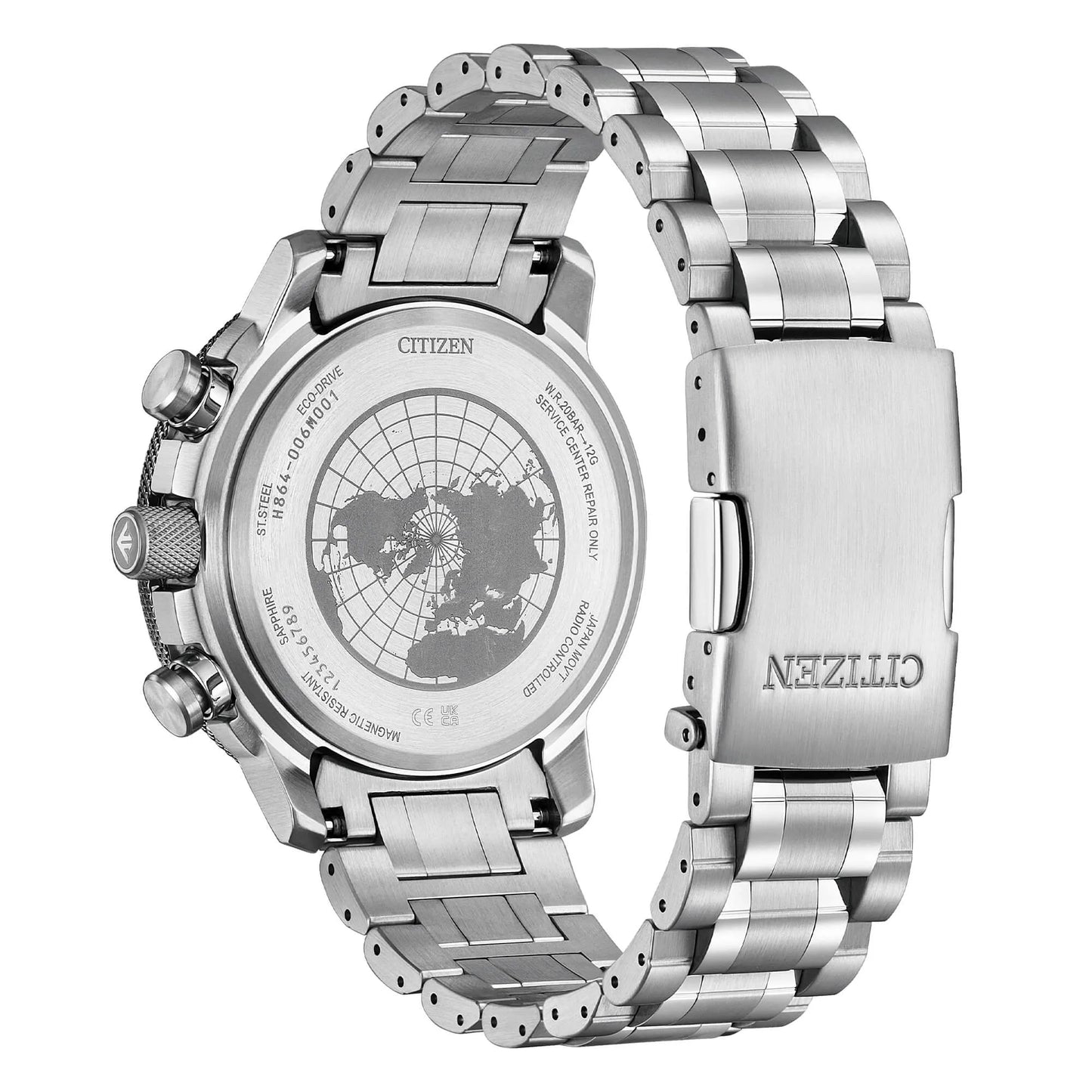 Orologio uomo Citizen Geo Trekker BY3006-53H