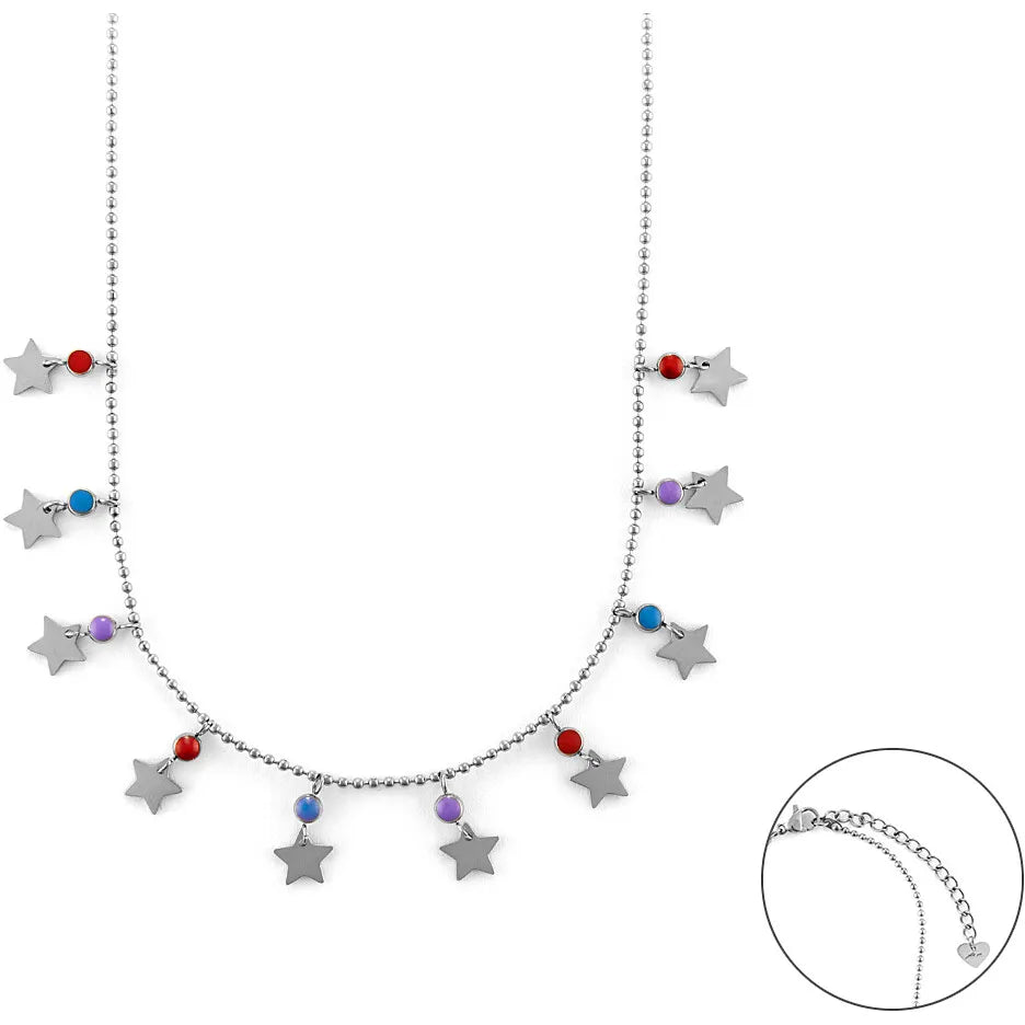 Collana donna 4us Cesare Paciotti acciaio 4UCL6531W - Arena Gioielli 