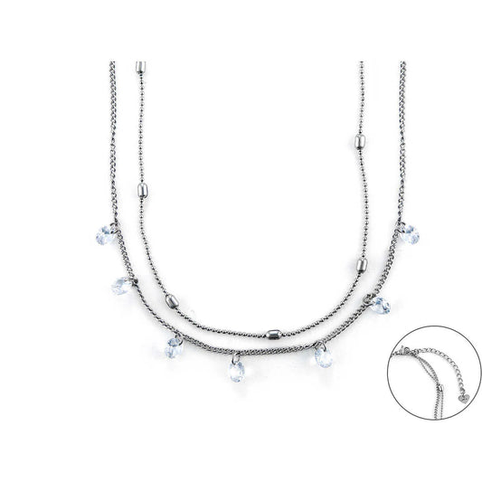 Collana donna 4us Cesare Paciotti acciaio 4UCL6534W - Arena Gioielli 