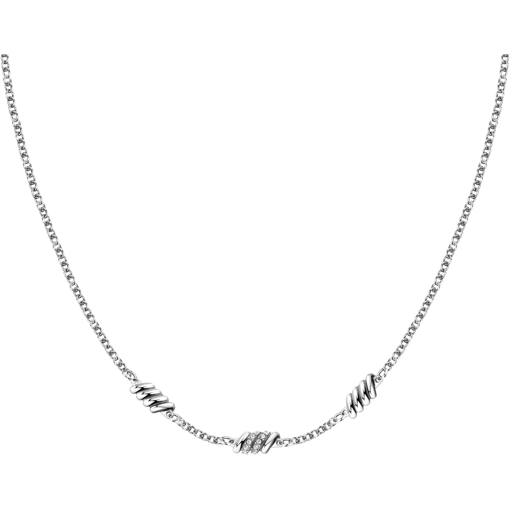 Collana donna acciaio gioiello Morellato Torchon SAWZ03 - Arena Gioielli 