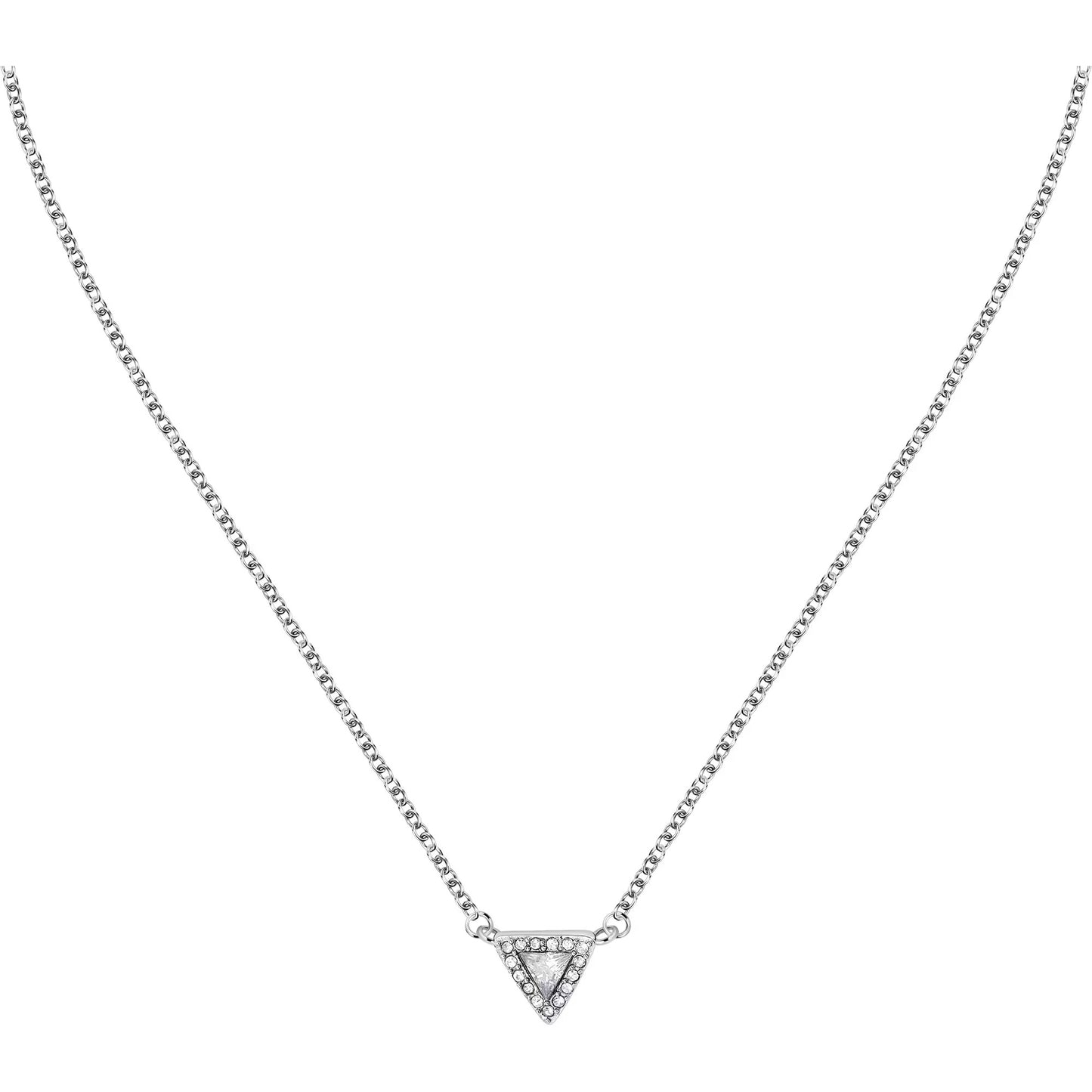 Collana donna acciaio gioiello Morellato Trilliant SAWY02 - Arena Gioielli 