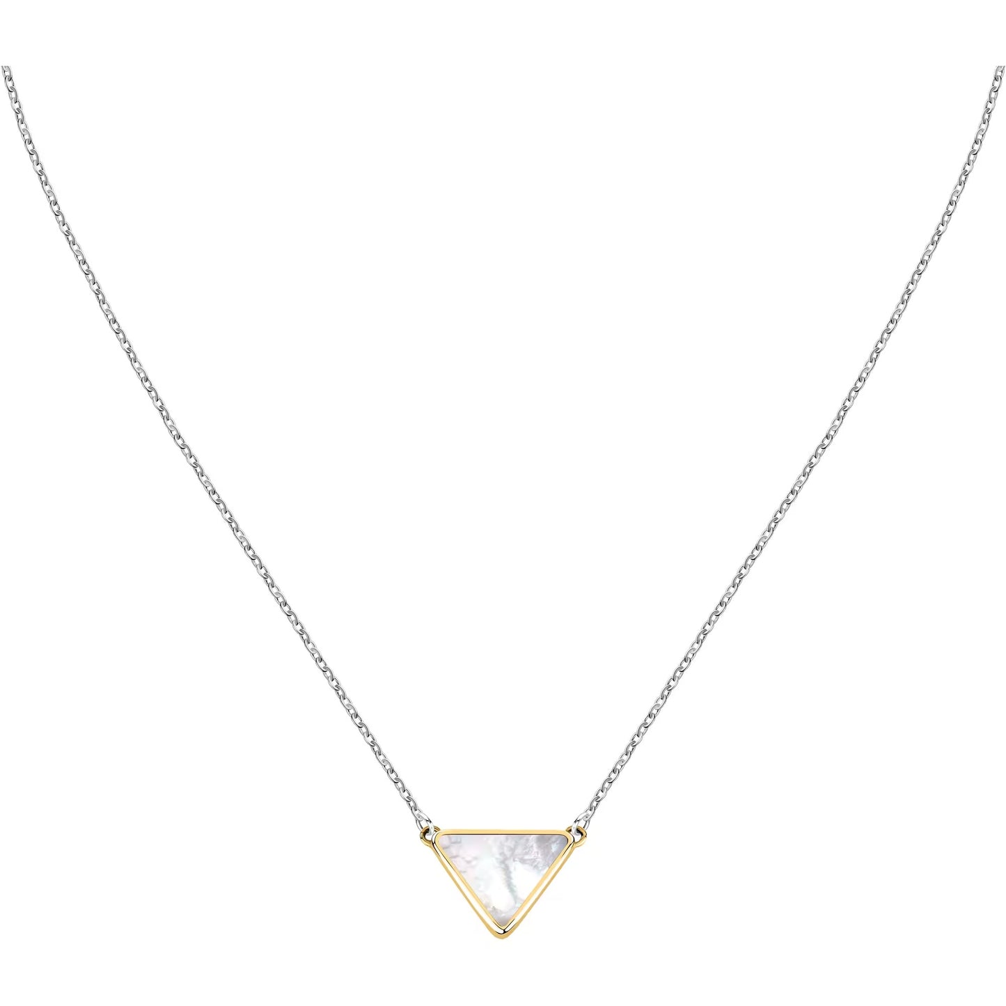 Collana donna acciaio gioiello Morellato Trilliant SAWY10 - Arena Gioielli 