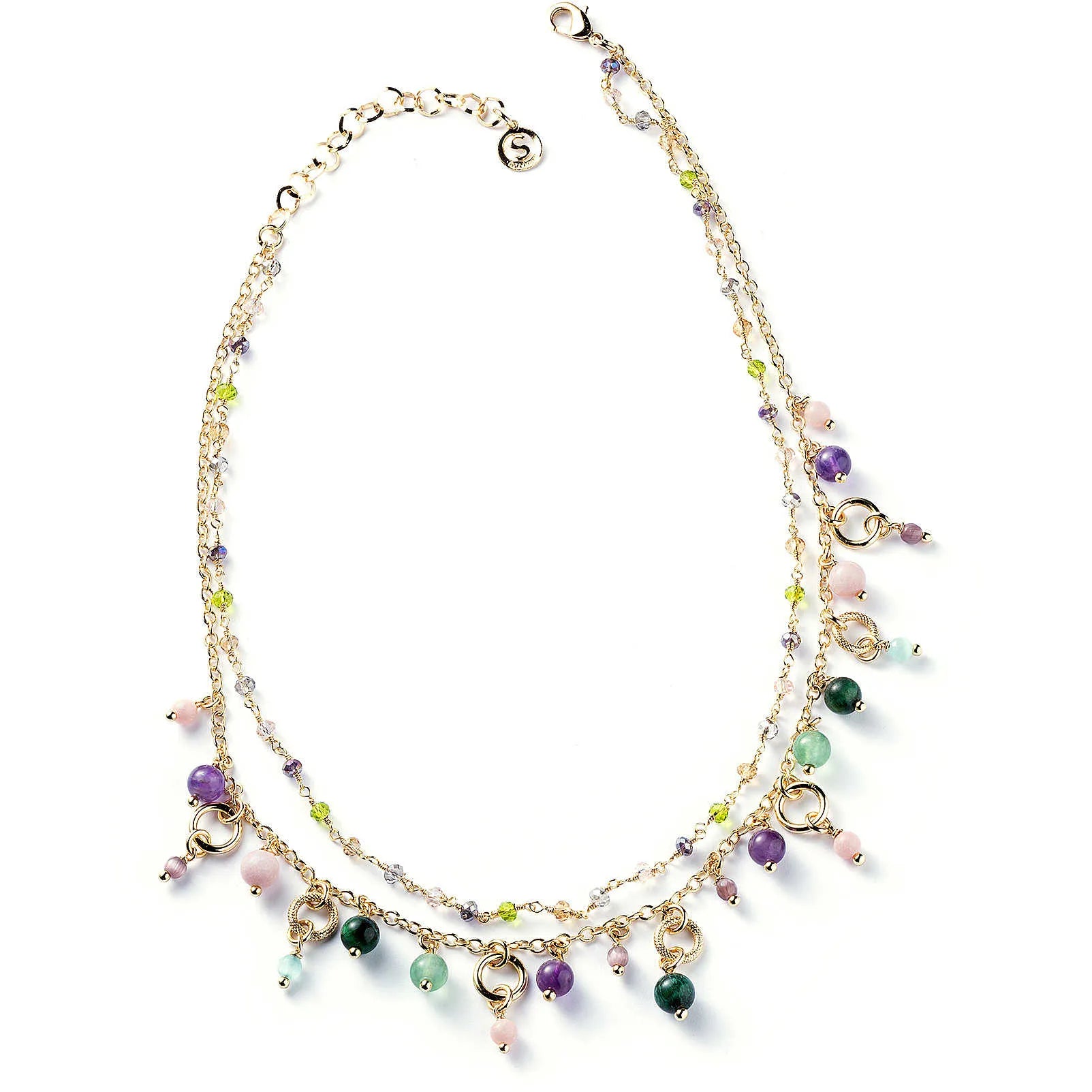 Collana donna in ottone Sovrani Crystal Magique J5573 - Arena Gioielli 