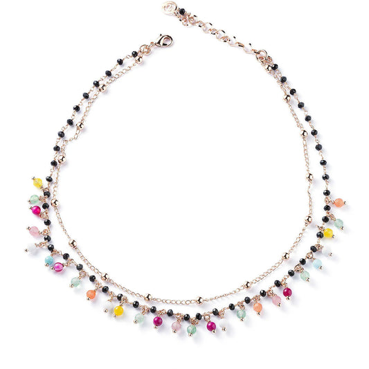 Collana donna in ottone Sovrani Crystal Magique J5585 - Arena Gioielli 