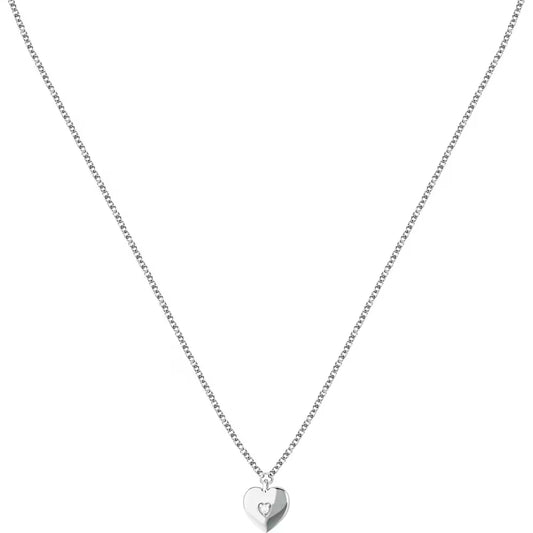 Collana Donna Morellato Dono in Argento con Pendente Cuore e Zircone – SAZL01 - Arena Gioielli 