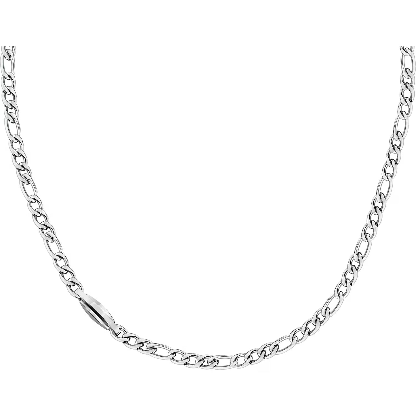 Collana Uomo Trussardi T-Steel TJAXV33 – Catena Acciaio Silver - Trussardi