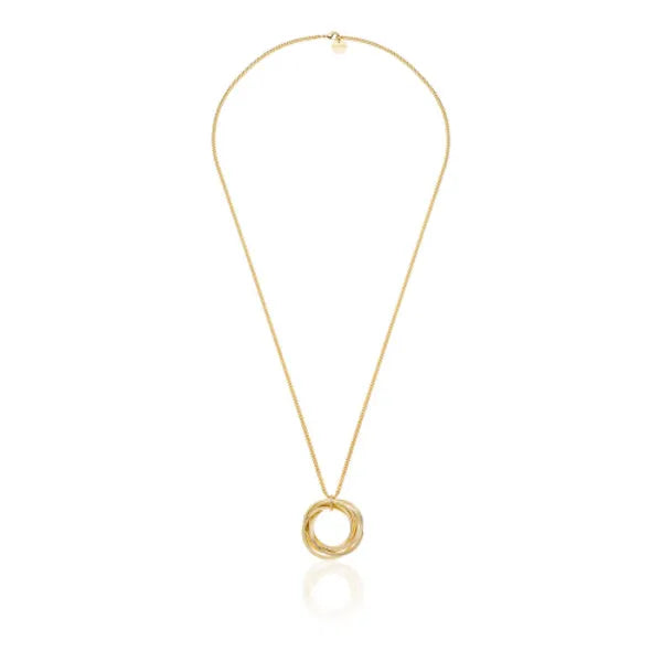 Collana donna in bronzo dorato Unoaerre 004EXH0074000 2339 - Arena Gioielli 