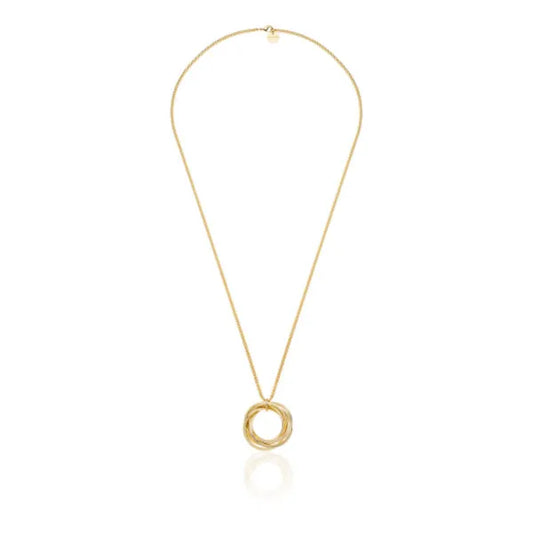 Collana donna in bronzo dorato Unoaerre 004EXH0074000 2339 - Arena Gioielli 