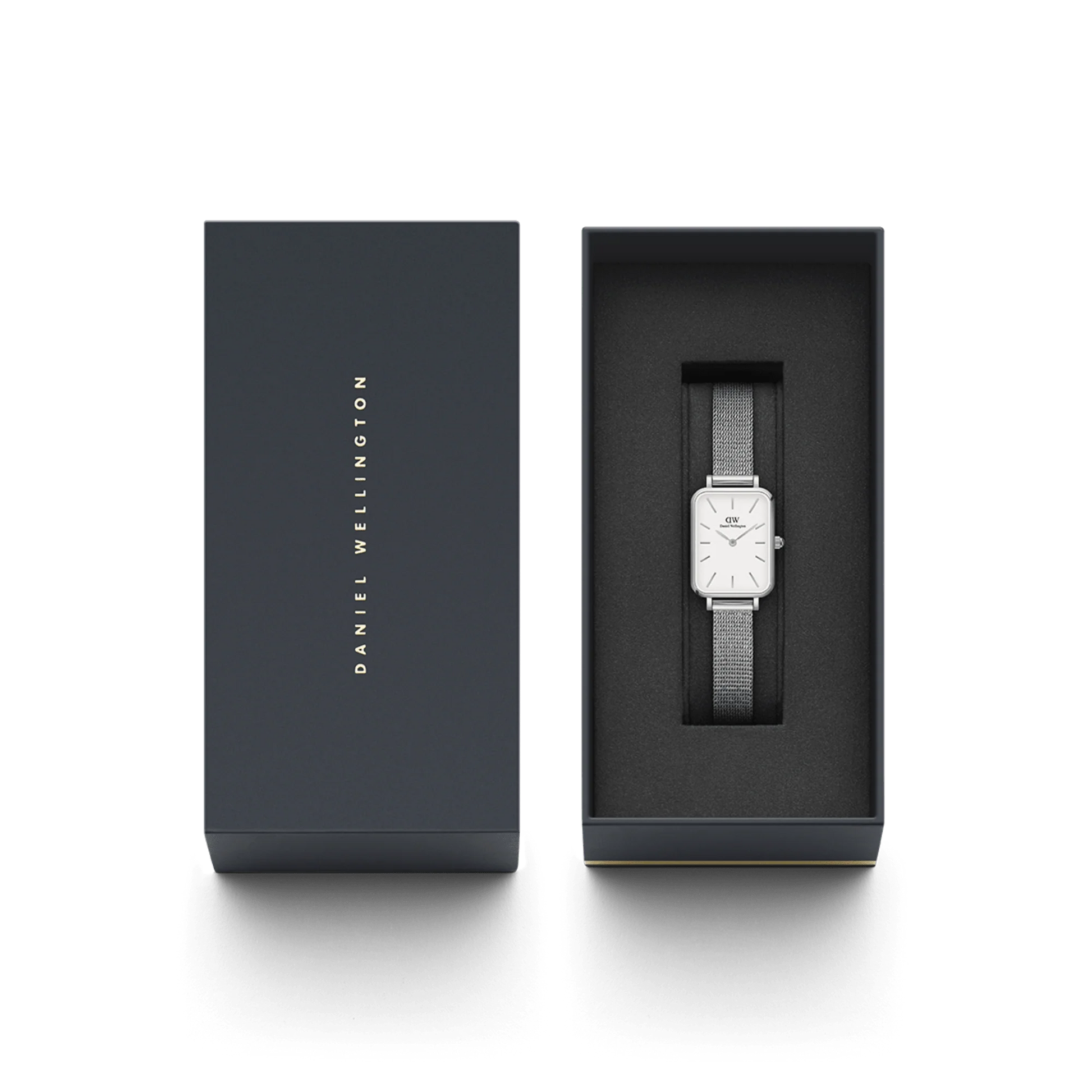 Orologio Donna Daniel Wellington Quadro Pressed Sterling White – DW00100438 - Arena Gioielli 
