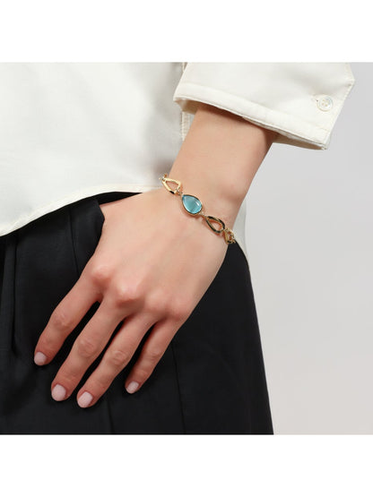 Bracciale Donna Unoaerre Joya Cristallo Azzurro 014EXB0134000 - Arena Gioielli
