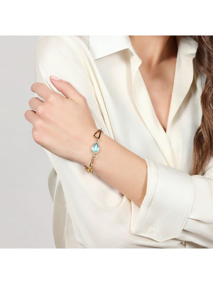 Bracciale Donna Unoaerre Joya Cristallo Azzurro 014EXB0134000 - Arena Gioielli