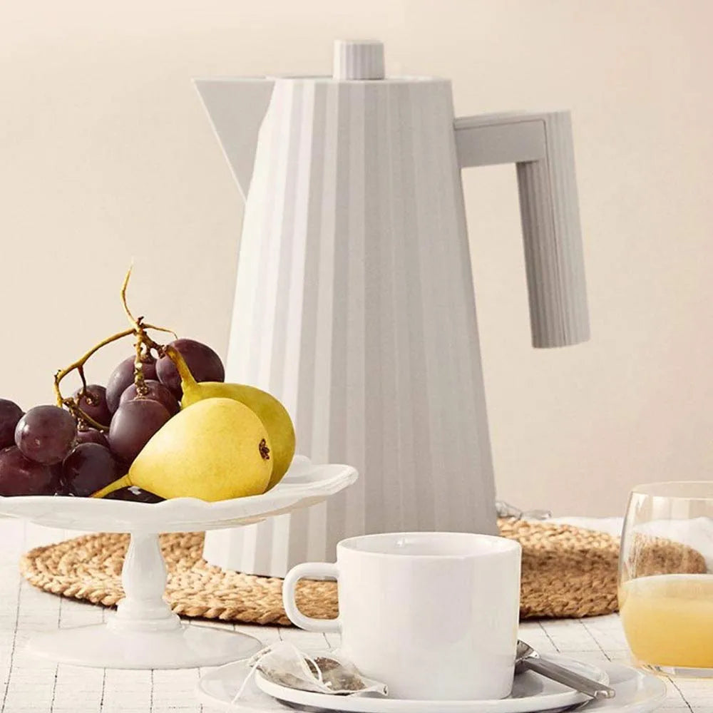 Alessi Plissé Kettle Bollitore elettrico di design con controllo temperatura