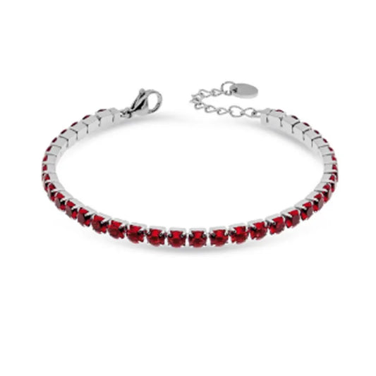 Bracciale tennis donna in acciaio LiuJo LJ2418 - Arena Gioielli 