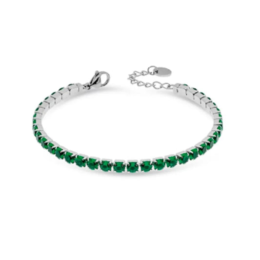 Bracciale tennis donna in acciaio LiuJo LJ2421 - Arena Gioielli 