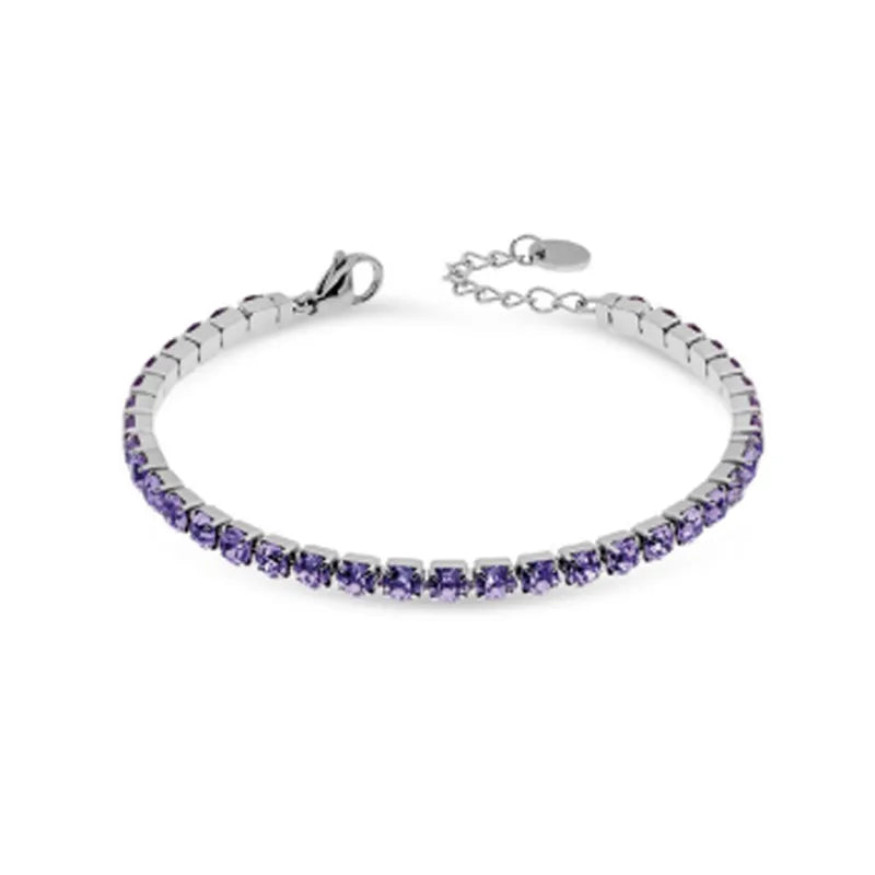 Bracciale tennis donna in acciaio LiuJo LJ2422 - Arena Gioielli 