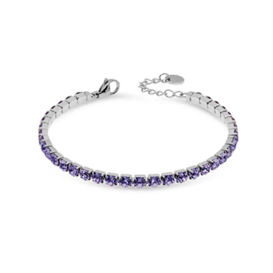 Bracciale tennis donna in acciaio LiuJo LJ2422 - Arena Gioielli 