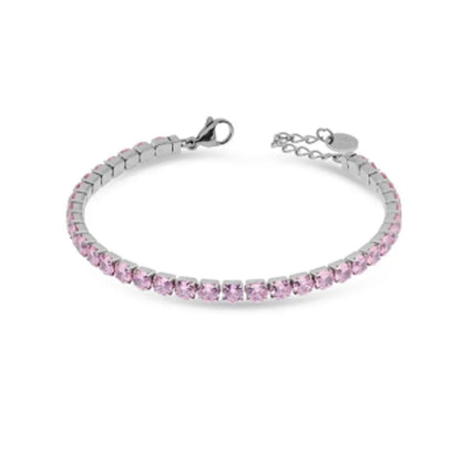 Bracciale tennis donna in acciaio LiuJo LJ2425 - Arena Gioielli