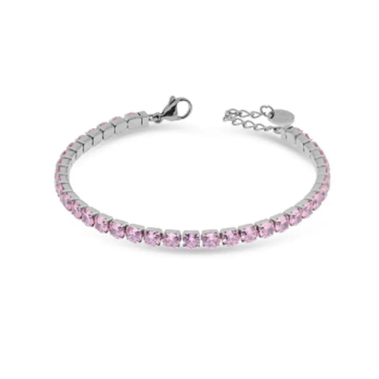 Bracciale tennis donna in acciaio LiuJo LJ2425 - Arena Gioielli 