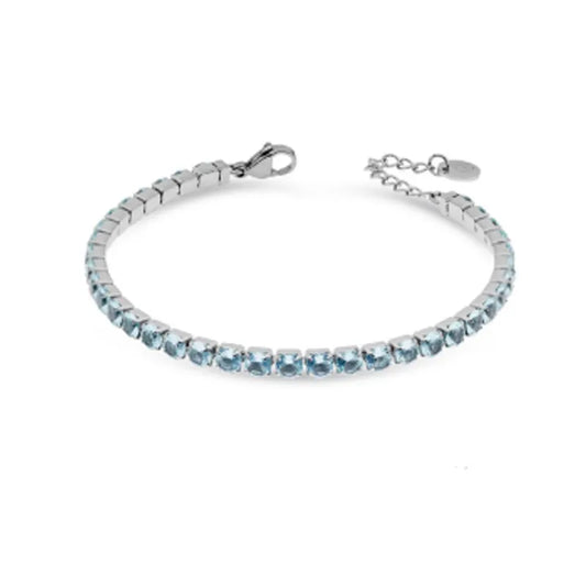 Bracciale tennis donna in acciaio LiuJo LJ2427 - Arena Gioielli 