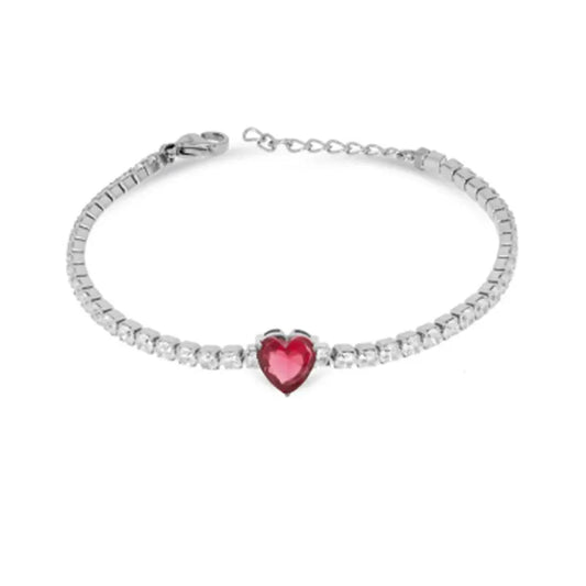 Bracciale tennis donna in acciaio LiuJo LJ2444 - Arena Gioielli 