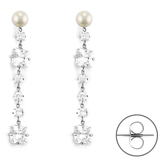 Orecchini donna acciaio Cesare Paciotti 4UOR6480W - Arena Gioielli 