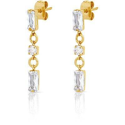 Orecchini in acciaio OPS! Shimmer OPSOR-762 - Arena Gioielli 