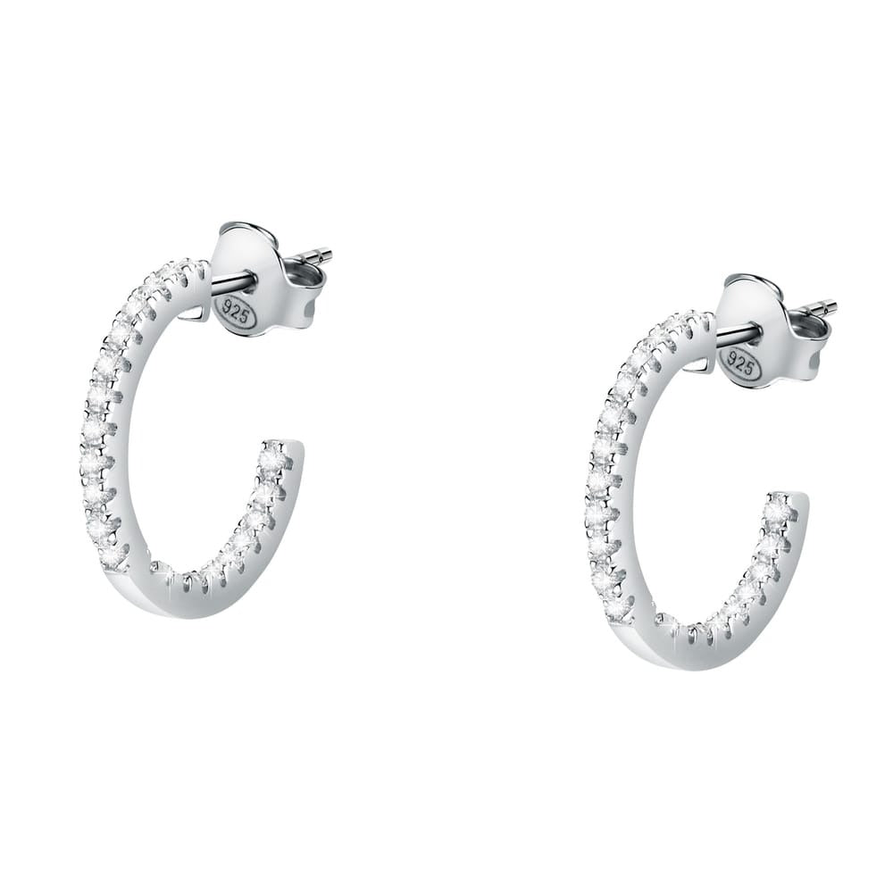 Orecchini argento Gioielli Morellato Tesori SAIW146 - Arena Gioielli 