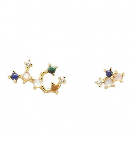 Orecchini in argento Zodiac " VERGINE" AR01-409-U - Arena Gioielli 