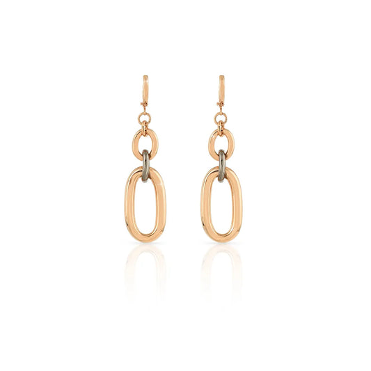 Orecchini pendenti in bronzo rosati Unoaerre 000EXO4171000 - Arena Gioielli 