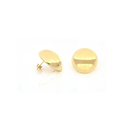 Orecchini bottone in bronzo oro Unoaerre 000EXO4218000 1770 - Arena Gioielli 