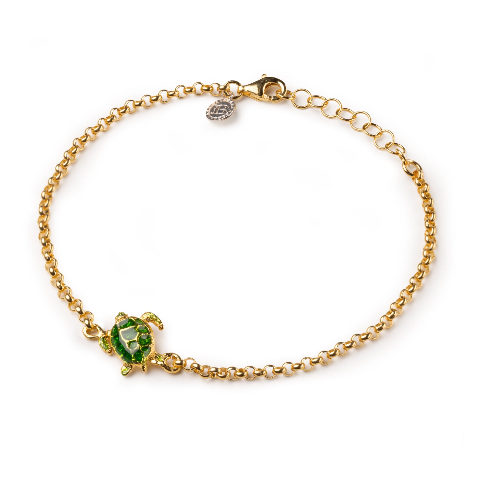 Bracciale in argento Isola Bella Caretta Smalto 20001319 - Arena Gioielli 