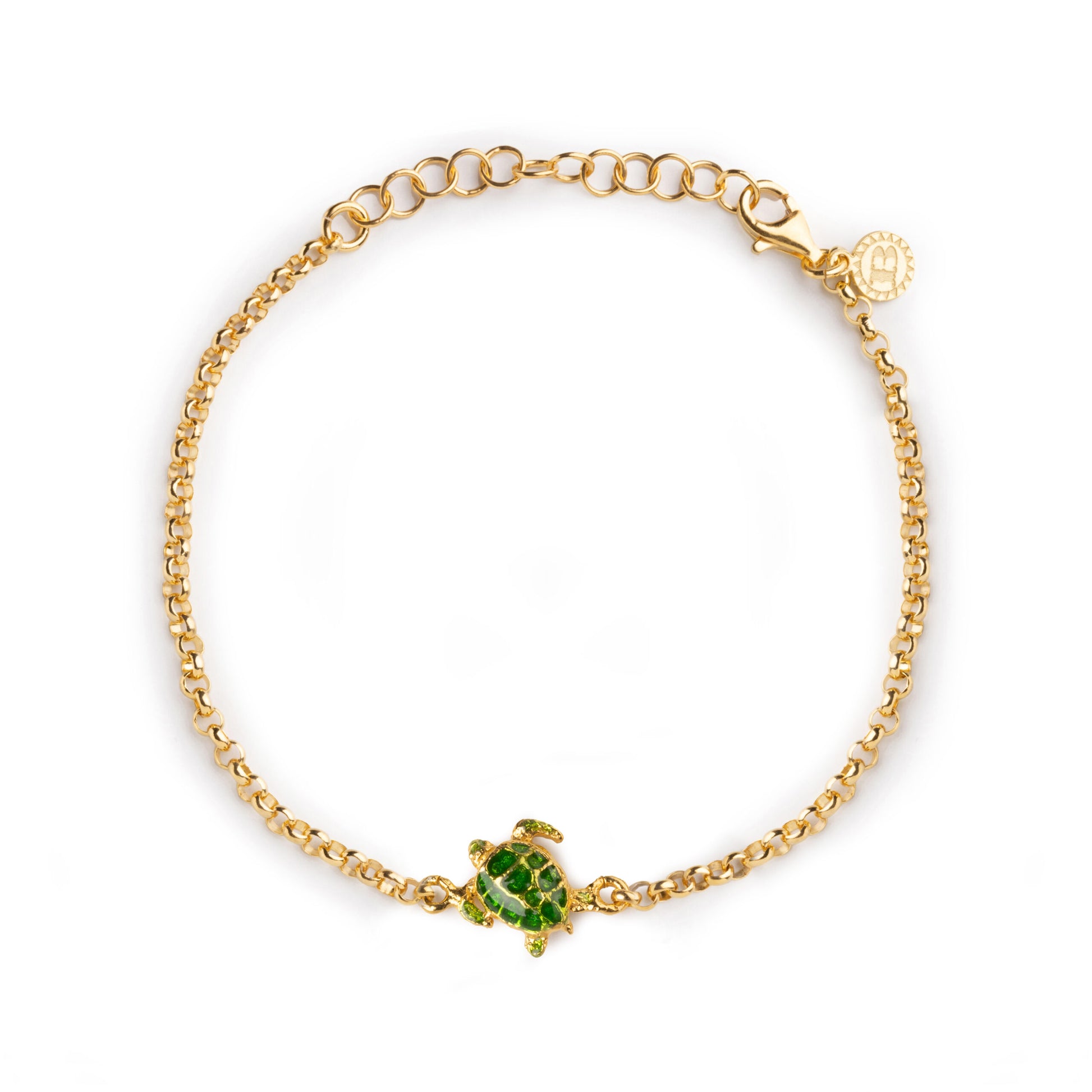 Bracciale in argento Isola Bella Caretta Smalto 20001319 - Arena Gioielli 