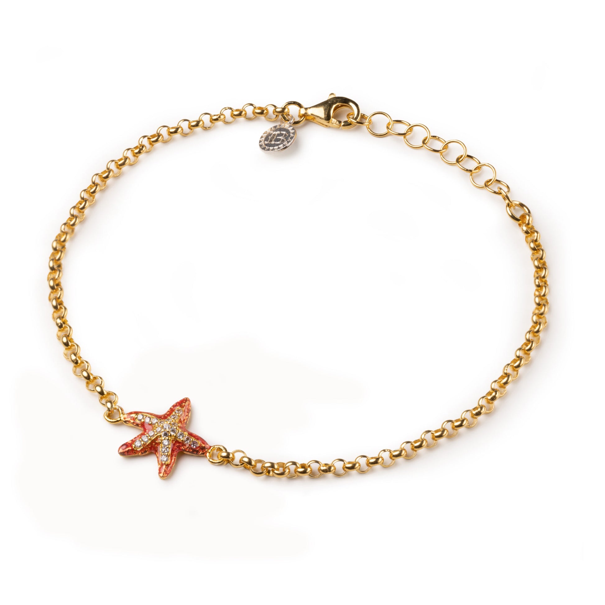 Bracciale in argento Isola Bella Mori Stella Marina Lapilli 20001330 - Arena Gioielli 