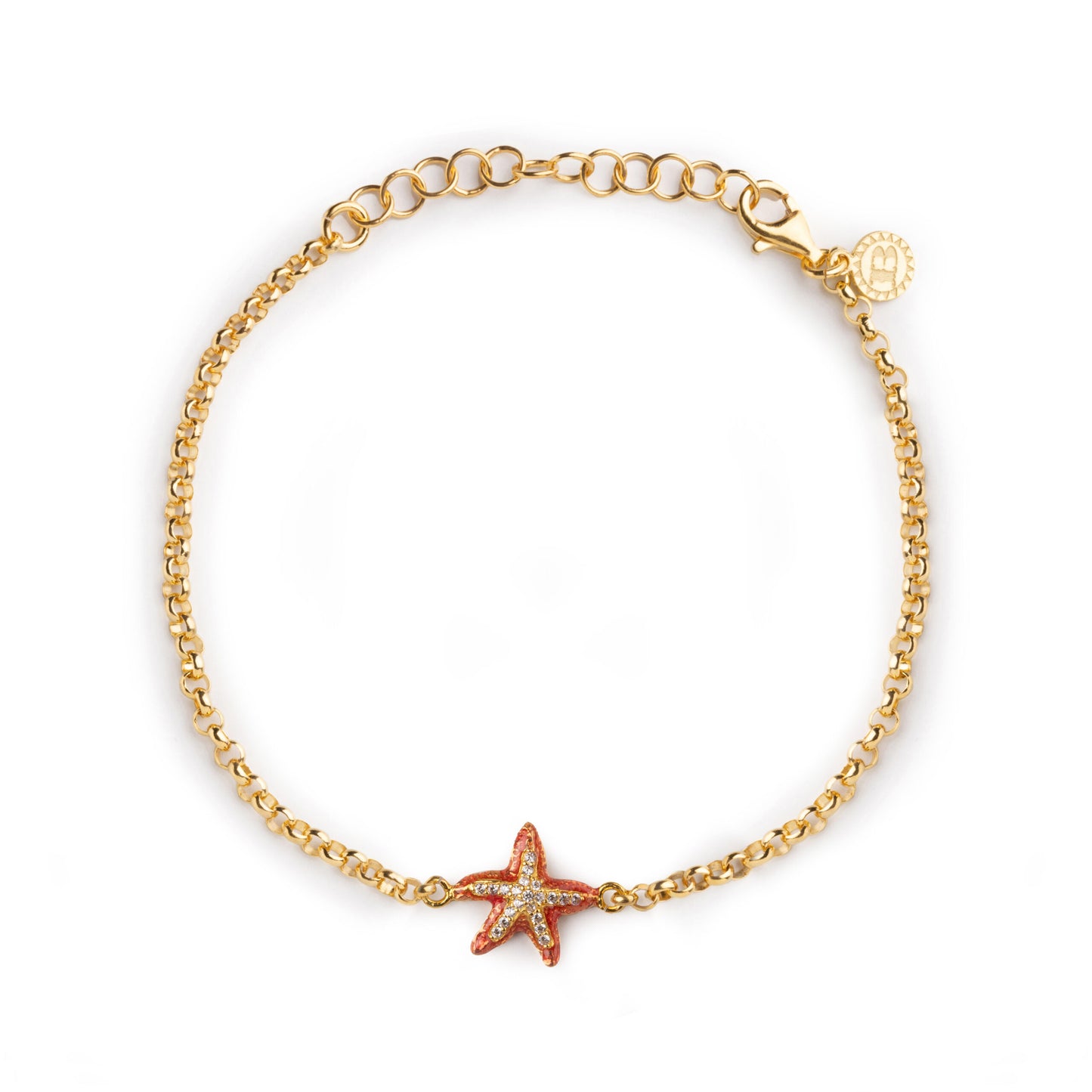 Bracciale in argento Isola Bella Mori Stella Marina Lapilli 20001330 - Arena Gioielli 
