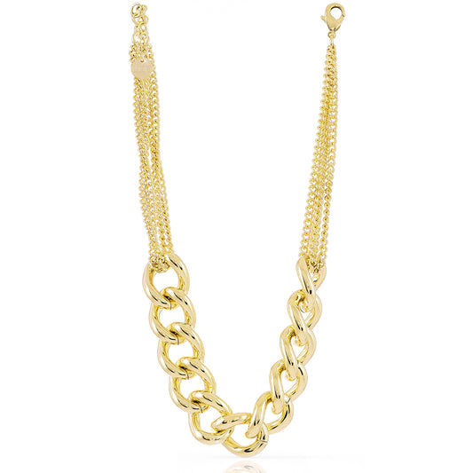 Collana in bronzo dorato Unoaerre - Arena Gioielli