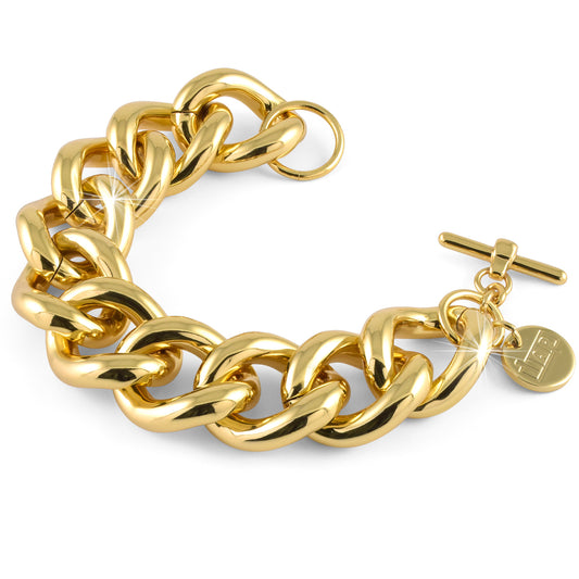 Bracciale in bronzo Dorato UnoAerre - Arena Gioielli 