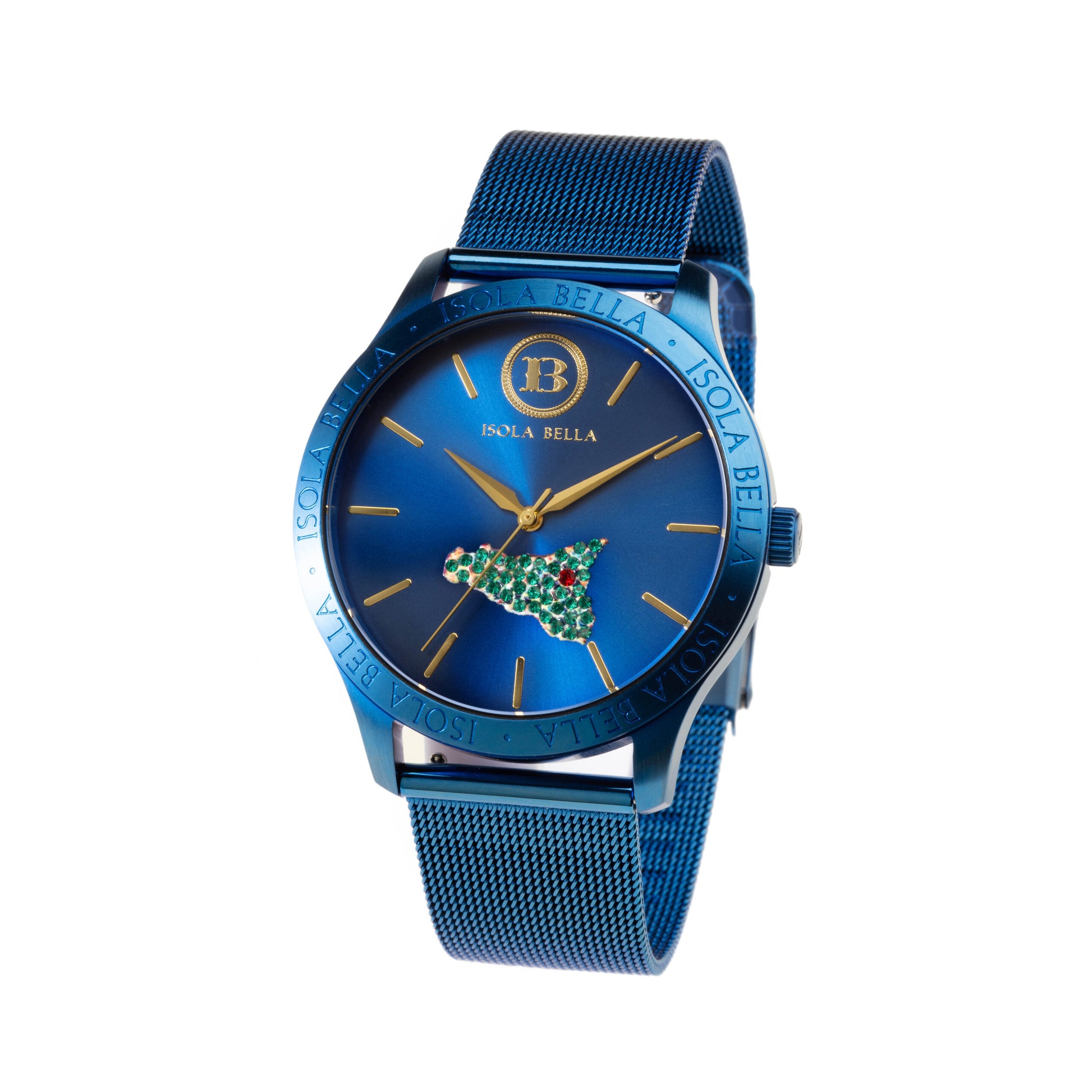 Isola Bella orologio solo tempo uomo MINI SICILIA BLU 40000096 - Arena Gioielli 