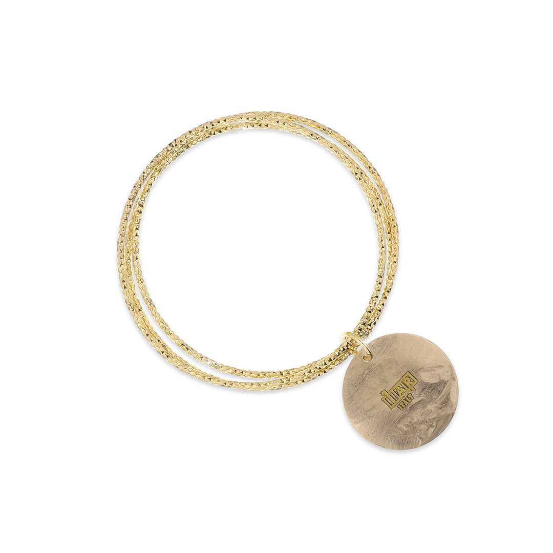 Bracciale donna in bronzo dorato rigido UnoAerre 000EXB2850000 0958 - Arena Gioielli 